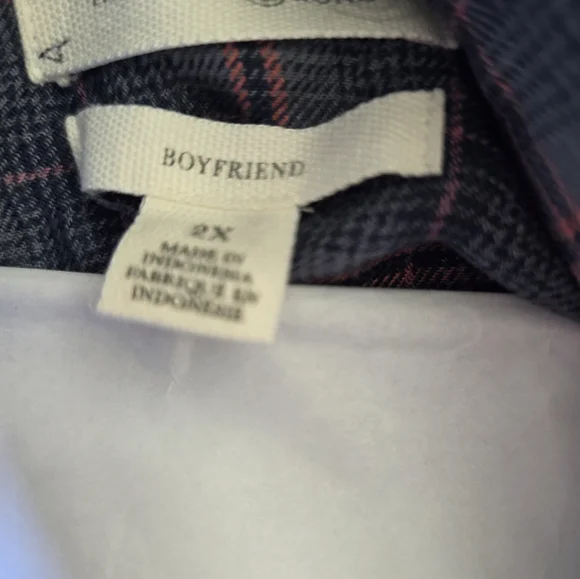 Treasure & Bond Flannel Sz 2x - Picture 4 of 4